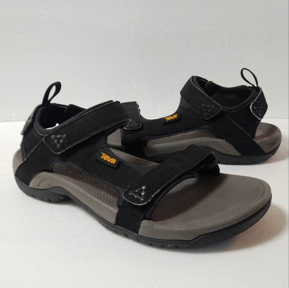 Teva Meacham Trail  Black Slingback Hiking Sandals Men’s Size 8